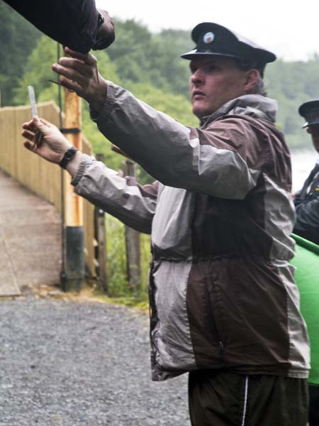 Token Exchange,Llangower Station,Bala Lake Railway
