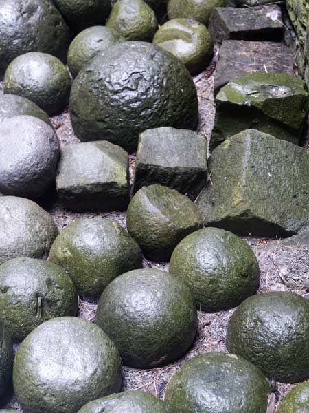 Cannonballs,Harlech Castle