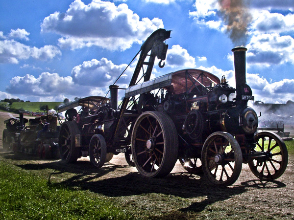 Steam Fair,Traction Engine,Vehicle,Fowler,Road Locomotive,15463 Five Ones