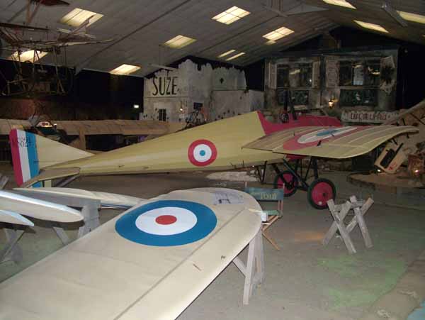 Compton Abbas Airfield Museum,Planes,Aeroplanes,Bi-planes,Biplanes,Airplanes