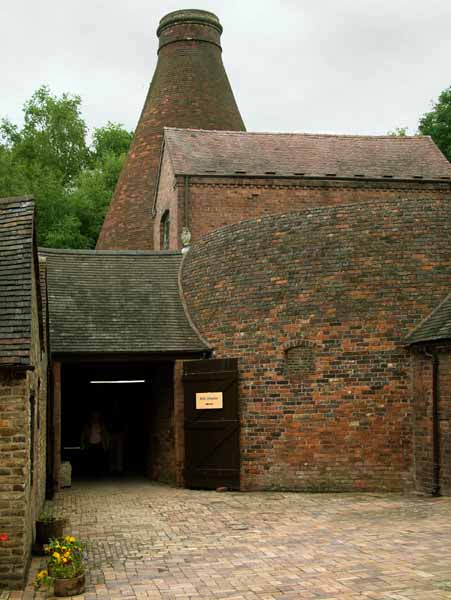 Telford,Ironbridge Gorge,Coalport Pottery,Bottle Kilns