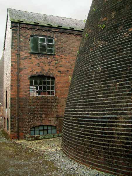 Telford,Ironbridge Gorge,Coalport Pottery,Bottle Kiln
