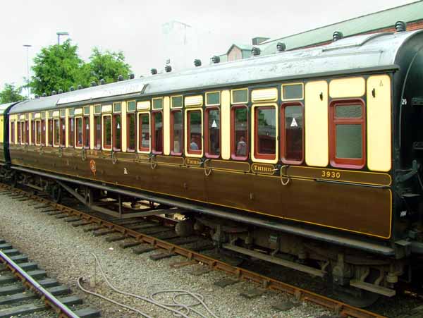 Severn Valley Railway,Heritage,Coach 3930