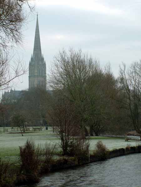 Salisbury Cathedral,Longbridge,Footbridge
