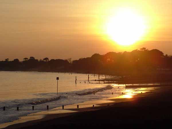 Highcliffe,Steamer Point,Sunset