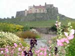 Lindisfarne Castle from the Garden
