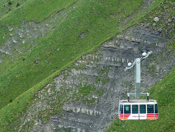 Maennlichen,Männlichen,Cable Car,Wengen-Männlichen