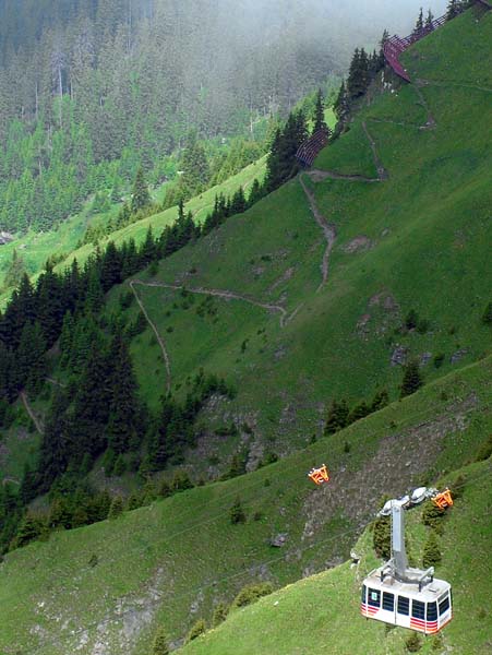 Maennlichen,Männlichen,Cable Car,Wengen-Männlichen
