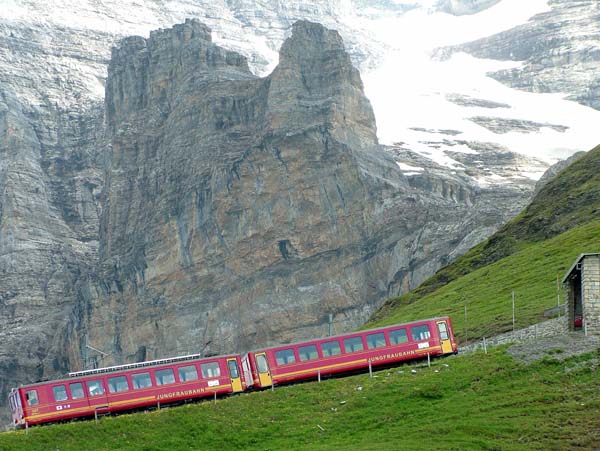 Eigergletscher,Swiss Railway,Bhan,Train,Rack,Cog,Jungfraubahn,Beh 4/8