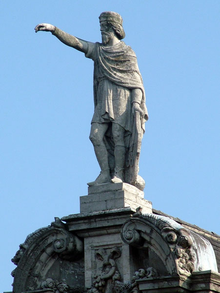 Brussels,Bruxelles,Grand Place,Grote Markt,Statue