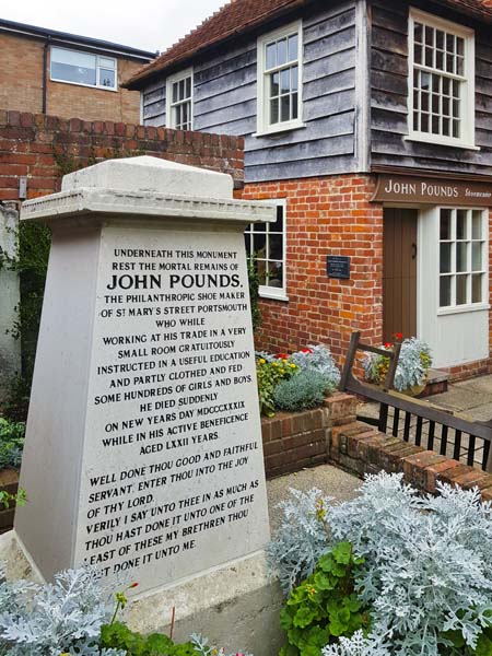 John Pounds,Monument,Memorial,Portsmouth