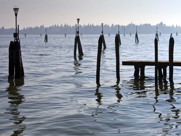 Channel Markers,Orto,Cannaregio,Venice,Venezia