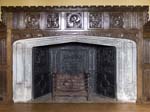 Fireplace in the  Small Dining Room