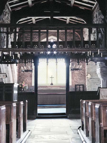 Wharfedale,Warfedale,Hubberholme Church,Rood Screen