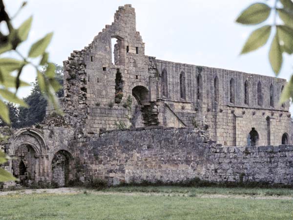Jervaulx Abbey,Church