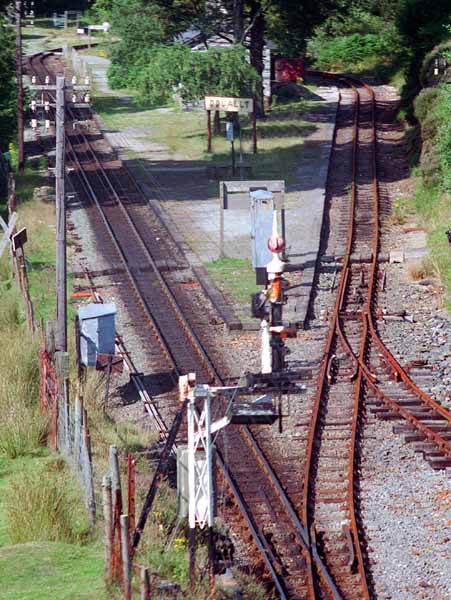 Ffestiniog Railway,Rheilffordd Ffestiniog,Heritage,Narrow Gauge,Dduallt Station,Track