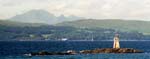 The Cuillins on Skye from Mallaig