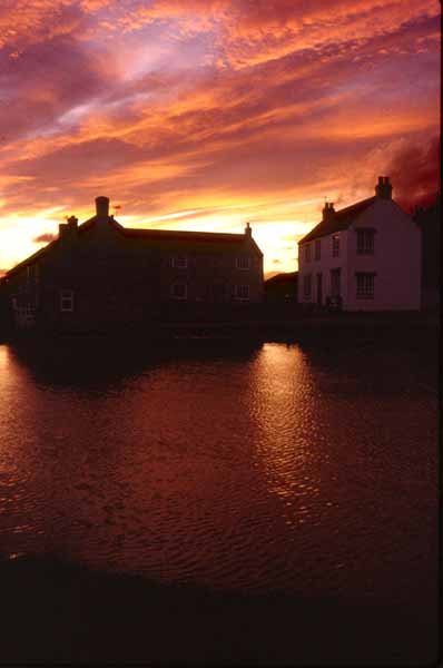 Newton-on-Rawcliffe,Pond,Sunset,Sky